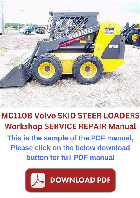 volvo mc110b skid steer reviews|volvo mc110 starter problems.